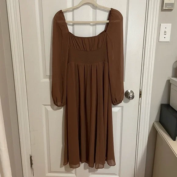 Brown Wilfred Bella Dress - Picture 4 of 6